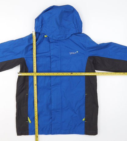 Gelert Boys Blue Black 13 Years Stormlite Hooded Ski Jacket