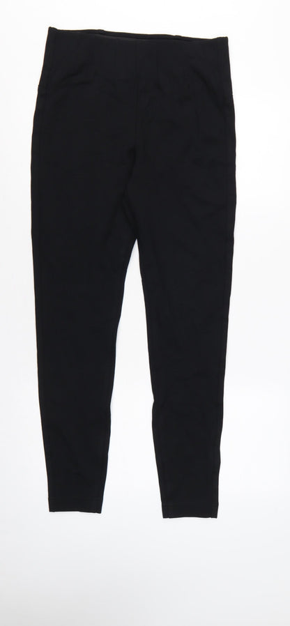Marks and Spencer Women Black Size 14 Long Stretch Leggings