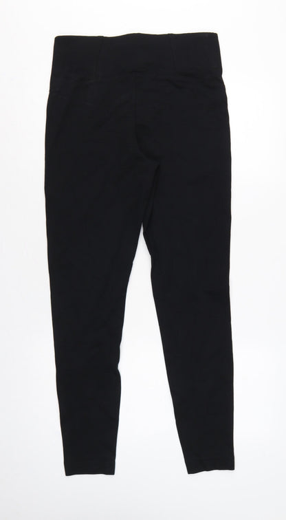 Marks and Spencer Women Black Size 14 Long Stretch Leggings