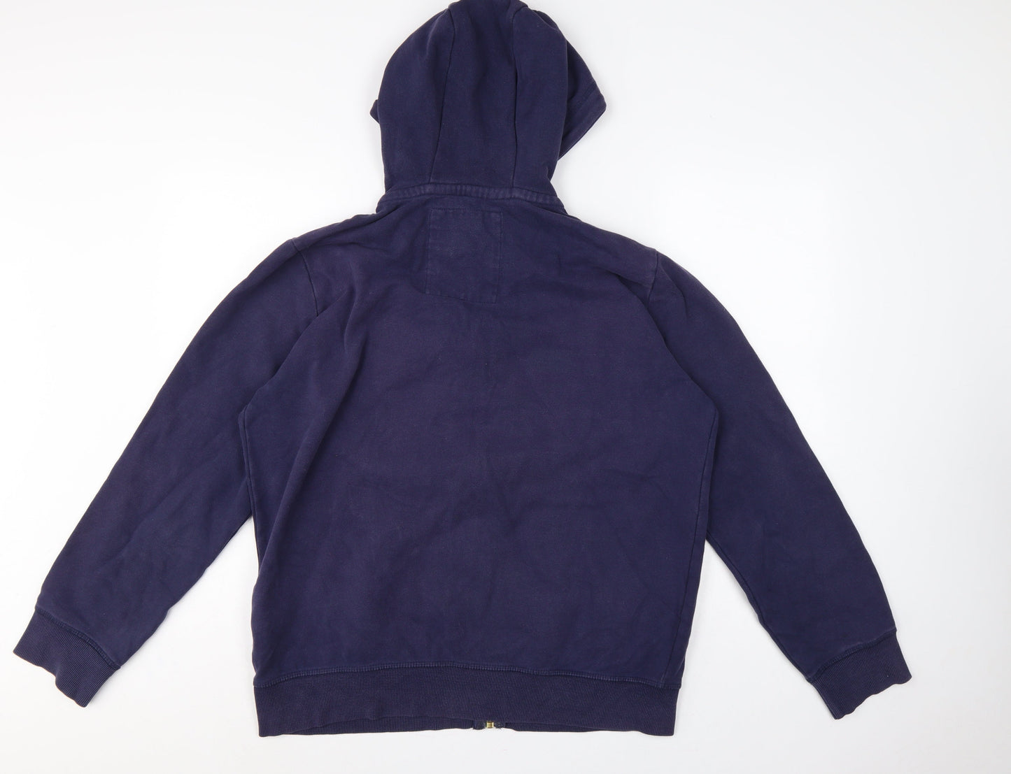 Tog Twenty Four Men’s Blue L Full Zip Hooded Fleece Logo Hoodie
