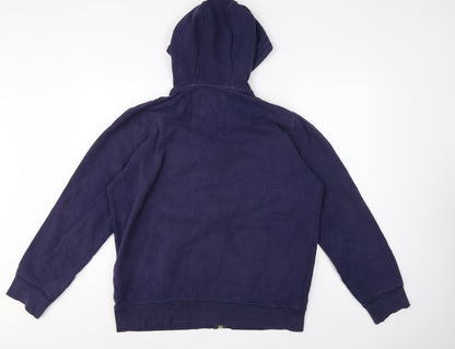 Tog Twenty Four Men’s Blue L Full Zip Hooded Fleece Logo Hoodie