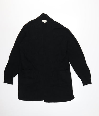 Marks & Spencer Women’s Black UK 16 Open Cardigan Pockets