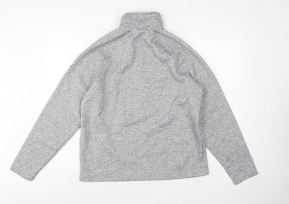 Craghoppers Men Grey L Half Zip Fleece Sweatshirt Outdoor Hiking