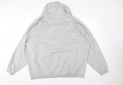 Marvel Men's Grey 3XL Captain America Graphic Pullover Hoodie