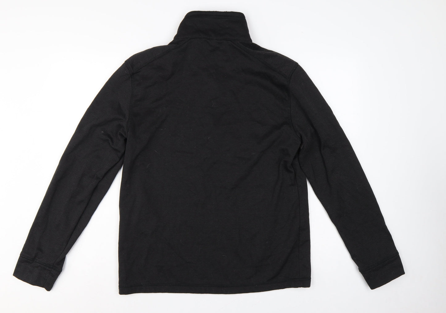 Regatta Men’s Black L 1/4 Zip Pullover Fleece Sweatshirt Outdoor