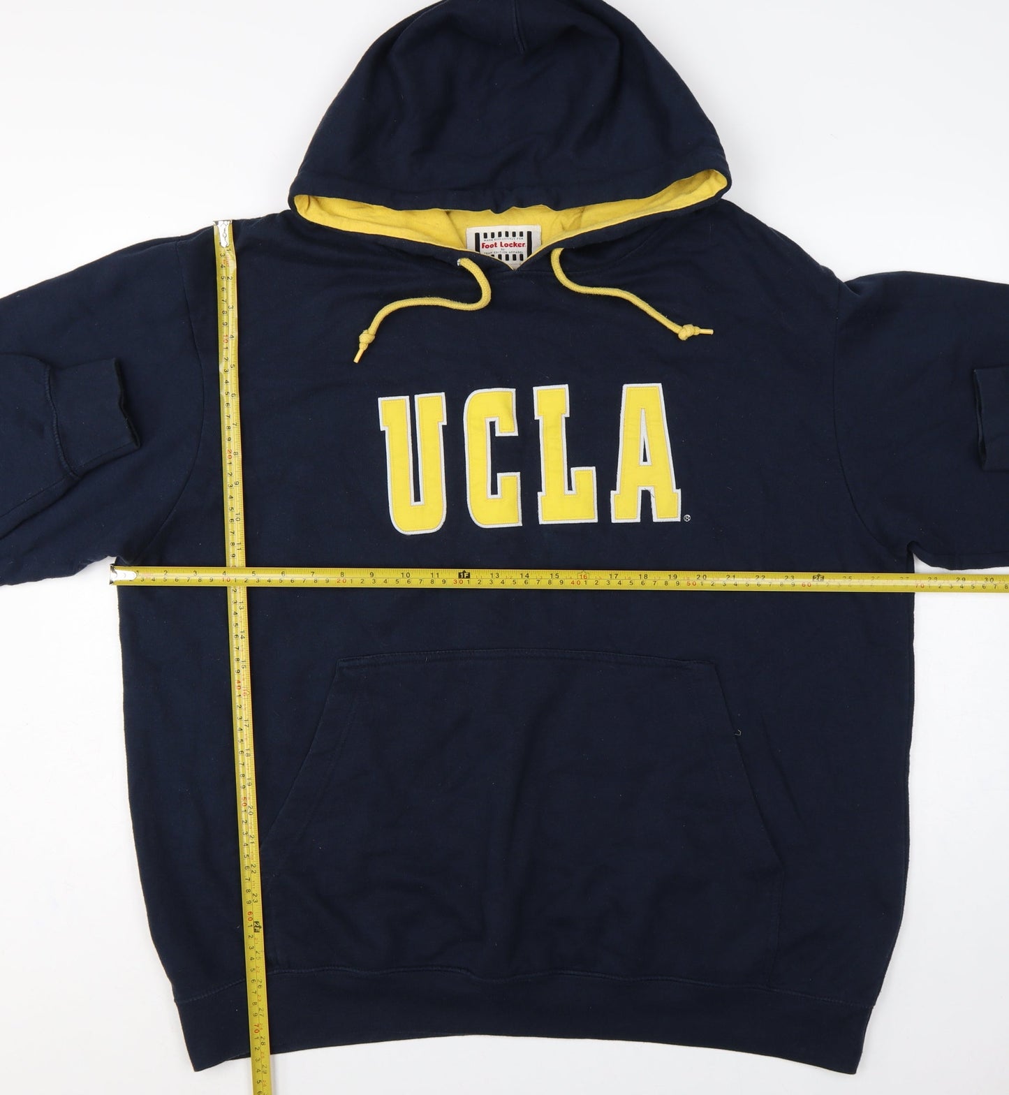 Foot Locker Men’s Blue Yellow UCLA Logo Pullover Hoodie 2XL