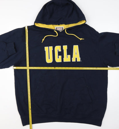 Foot Locker Men’s Blue Yellow UCLA Logo Pullover Hoodie 2XL