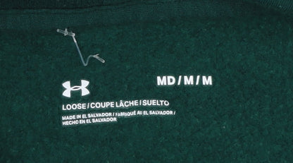 Under Armour Men Green M Pullover Logo Graphic Hoodie