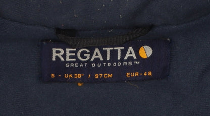 Regatta Men’s Blue Size S 38in Outdoor Waterproof Parka Jacket