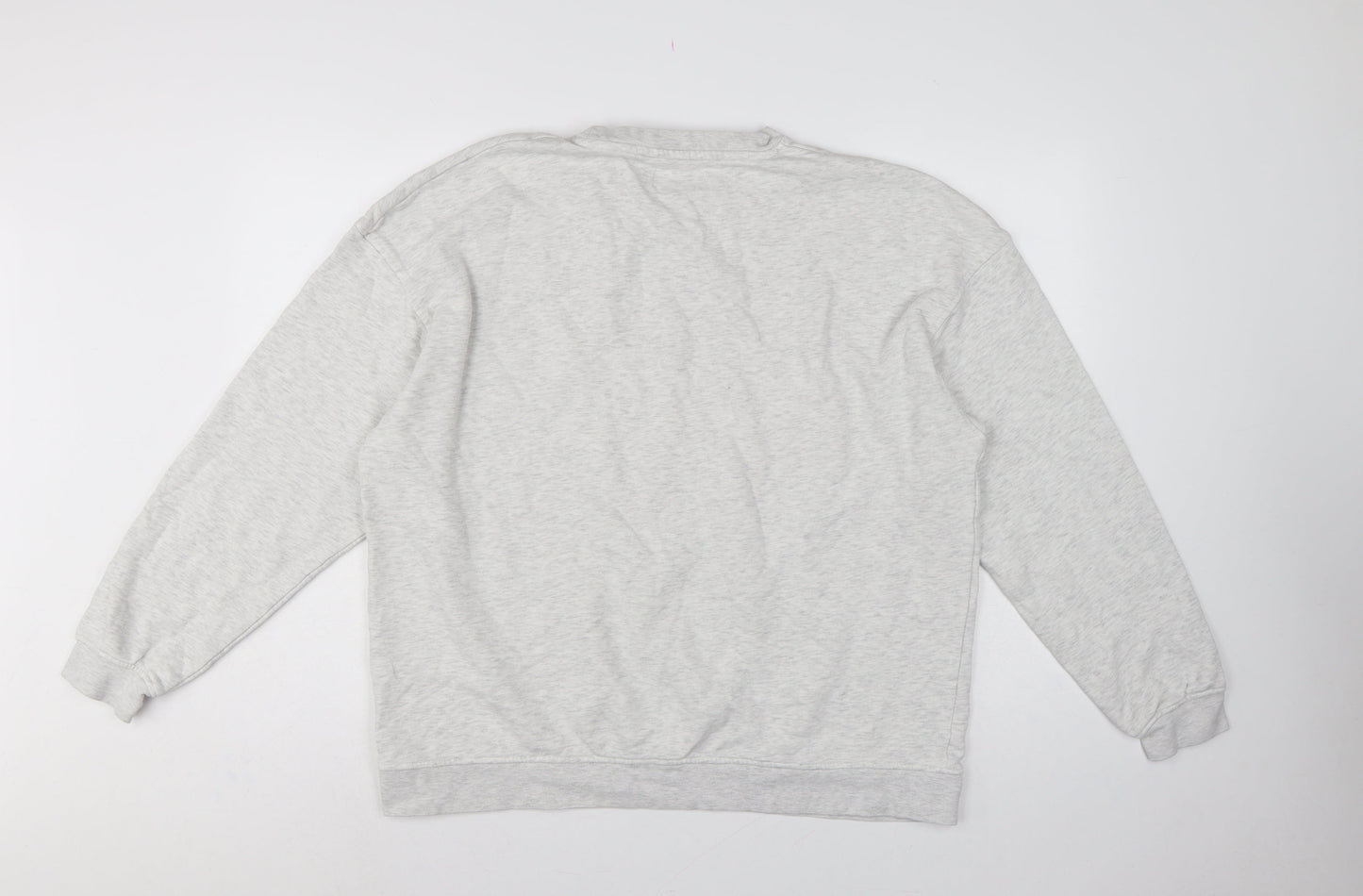 Jack & Jones Men’s Grey 2XL Crew Neck Pullover Sweatshirt