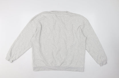 Jack & Jones Men’s Grey 2XL Crew Neck Pullover Sweatshirt