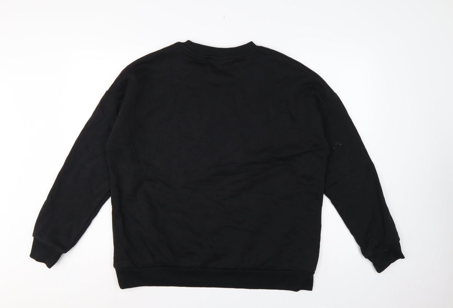 Disney Mickey Mouse Women's Black L Pullover Graphic Sweatshirt