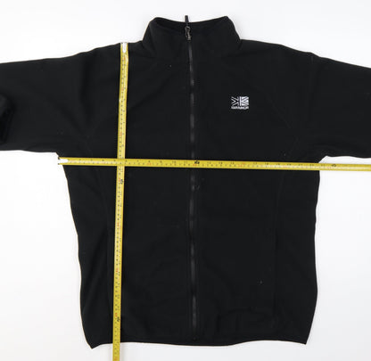 Karrimor Men’s Black L Fleece Full Zip Outdoor Jacket