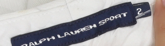 Ralph Lauren Sport Women’s White UK 6 Capri Straight Stretch Jeans