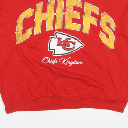 Primark Women’s Red L Kansas City Chiefs NFL Graphic Sweatshirt