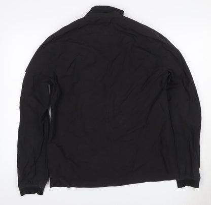 Marshall Artist Men's Black Size S Military Jacket Full Zip Pockets