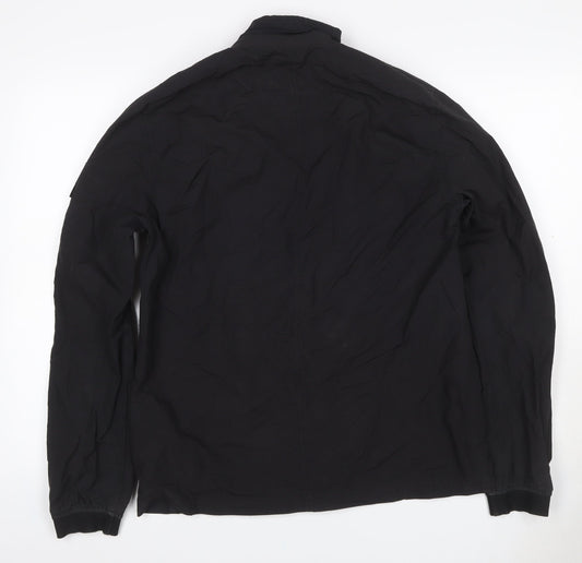 Marshall Artist Men's Black Size S Military Jacket Full Zip Pockets
