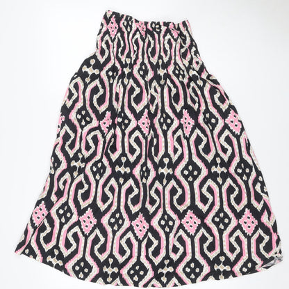 Marks and Spencer Women’s Multicoloured Geometric Mini Straight Skirt UK 6