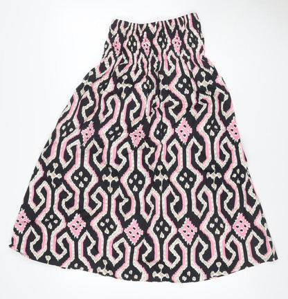 Marks and Spencer Women’s Multicoloured Geometric Mini Straight Skirt UK 6
