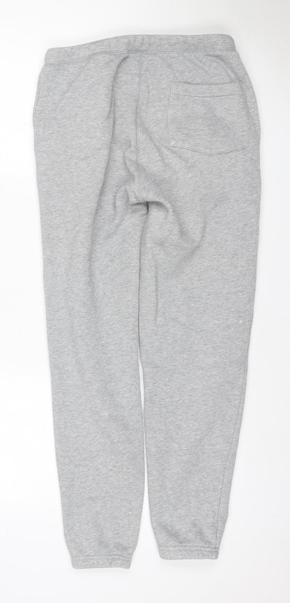 Jack Wills Men’s Grey XS Slim Fit Fleece Joggers Drawstring Pockets
