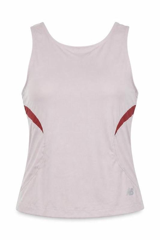New Balance Women’s Pink Red L Athletic Built-In Bra Tank Top