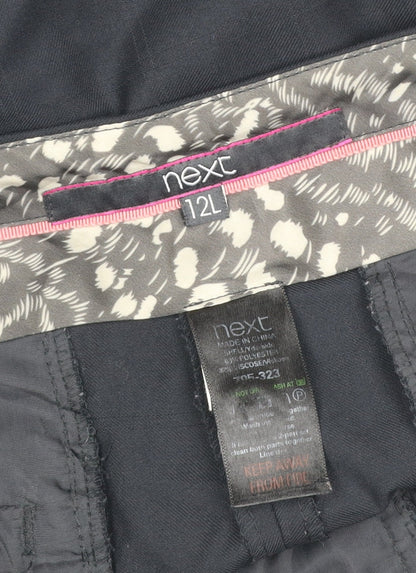 Next Women’s Black Size 12L Bootcut Stretch Work Trousers