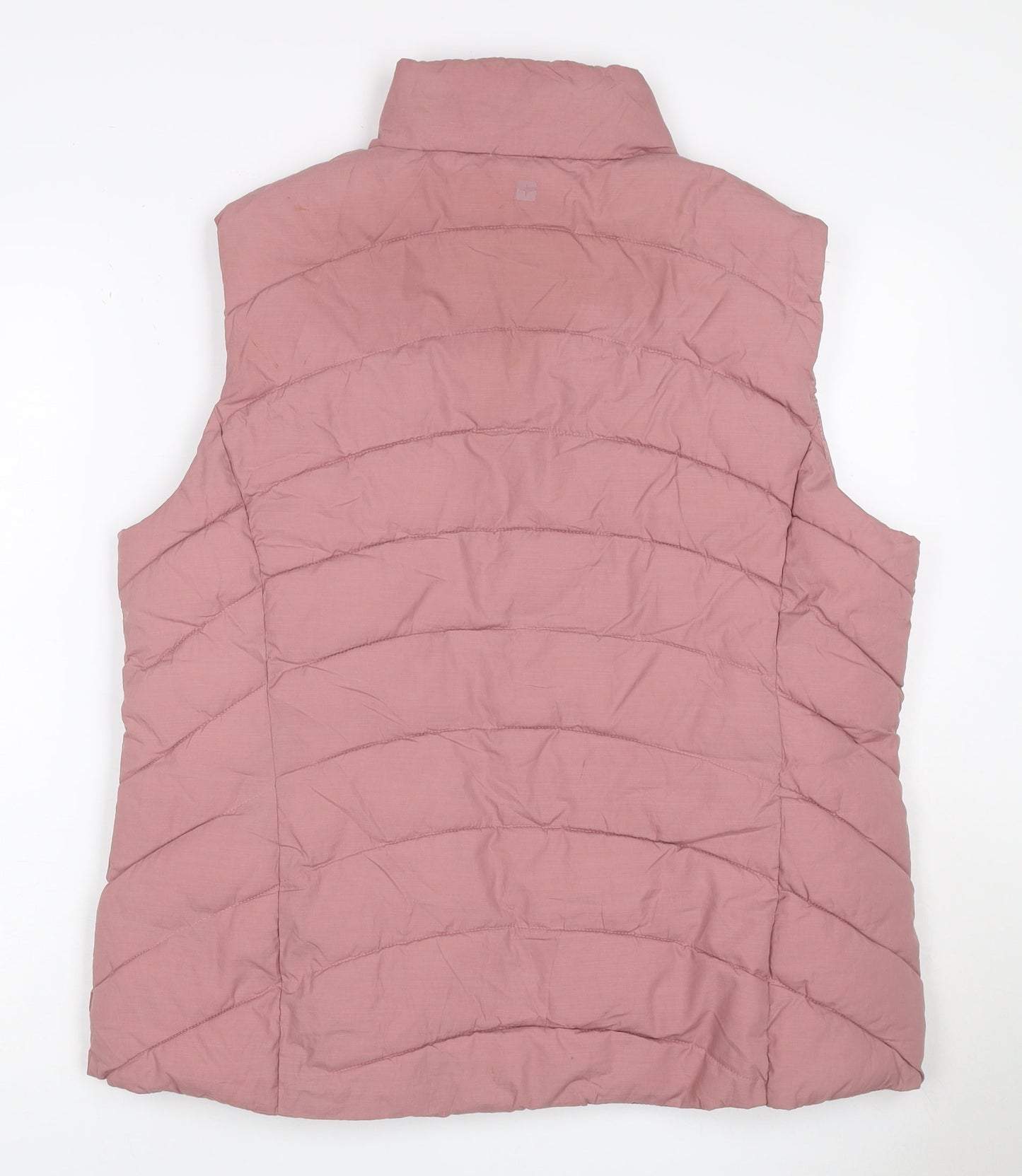 Mountain Warehouse Women Pink UK 18 Quilted Puffer Gilet Bodywarmer