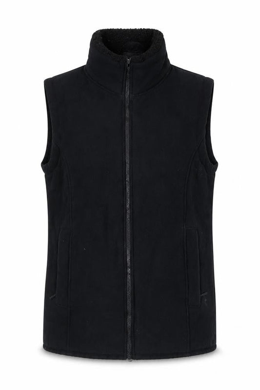Casamia Exclusive Women’s Black M Softshell Fleece Lined Zip Waistcoat