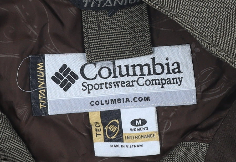 Columbia Women’s Brown M Omni-Tech Interchange Ski Jacket Check