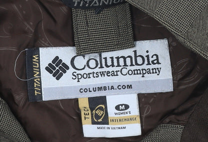 Columbia Women’s Brown M Omni-Tech Interchange Ski Jacket Check