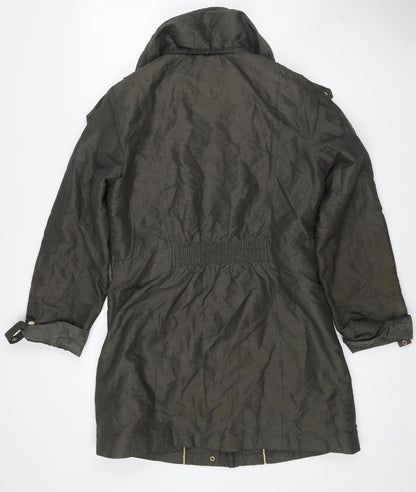Per Una Women’s Green UK 14 Hooded Utility Parka Jacket