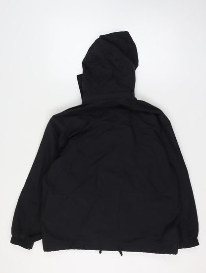 Beach & Snow Men's Black XS Hooded Ski Jacket Zip Pockets
