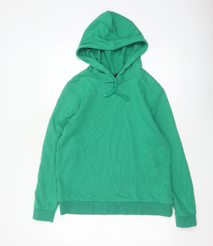 Marks and Spencer Women’s Green UK 12 Pullover Hoodie Drawstring