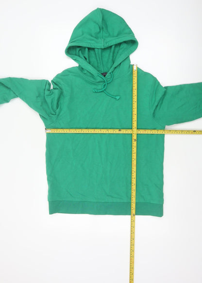 Marks and Spencer Women’s Green UK 12 Pullover Hoodie Drawstring
