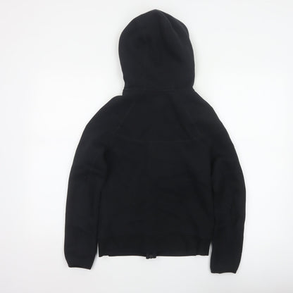 Nike Boys Black Liverpool FC Full Zip Hoodie M 137-147cm Tech Fleece