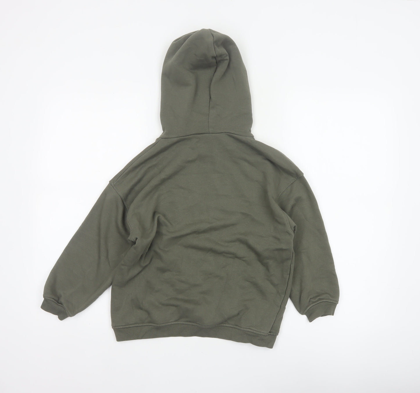 The Couture Club Boys Green Logo Pullover Hoodie 7-8 Years
