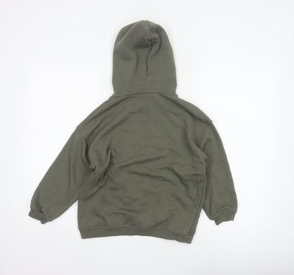 The Couture Club Boys Green Logo Pullover Hoodie 7-8 Years