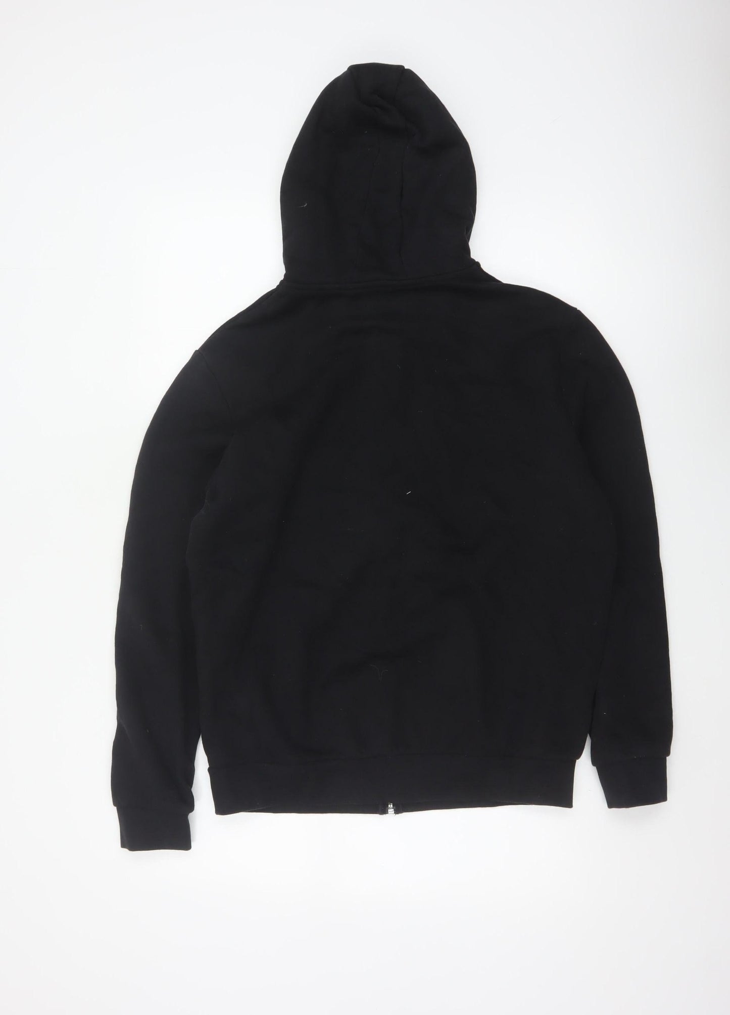Tu Men’s Black M Full Zip Hooded Fleece Hoodie Pockets