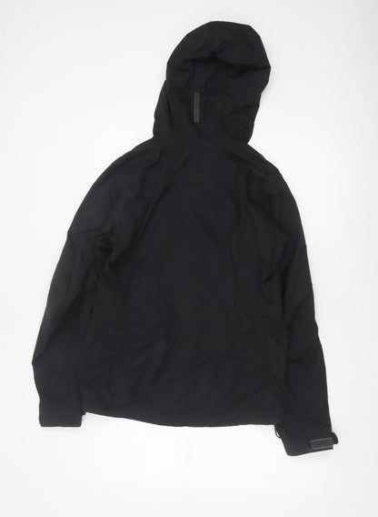 Helly Hansen Women's Black M Basic Jacket Hooded Reflective Zip