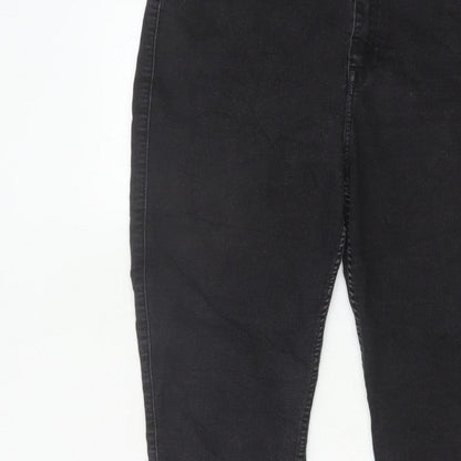 Lee Women’s Black W36 L33 Scarlett High Zip Skinny Jeans