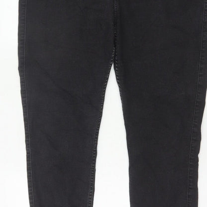 Lee Women’s Black W36 L33 Scarlett High Zip Skinny Jeans