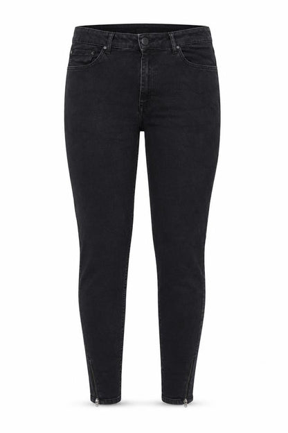 Lee Women’s Black W36 L33 Scarlett High Zip Skinny Jeans