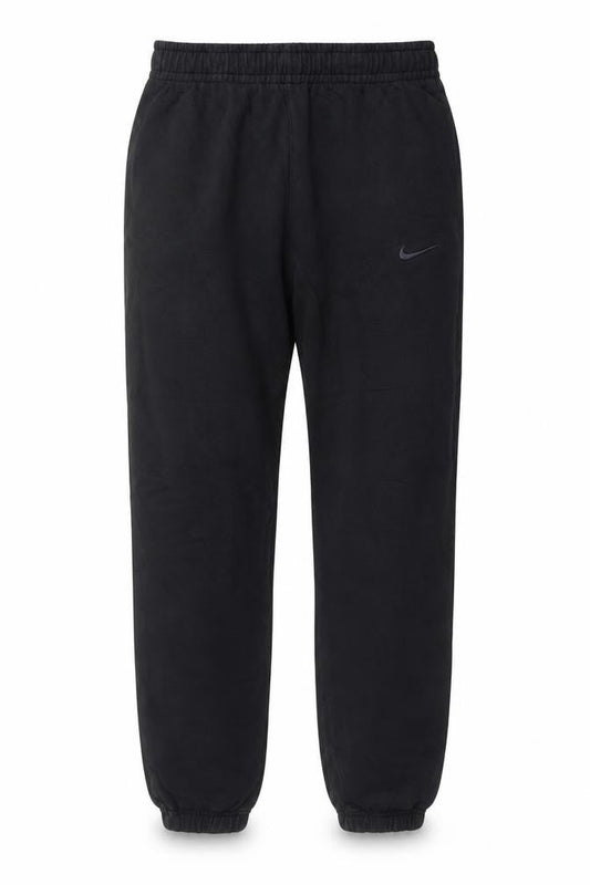Nike Men’s Black M Fleece Jogger Sweatpants Logo Cuffed