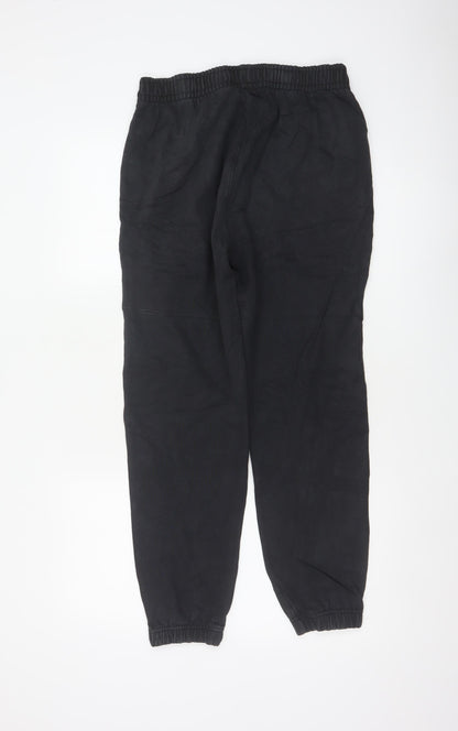 Nike Men’s Black M Fleece Jogger Sweatpants Logo Cuffed