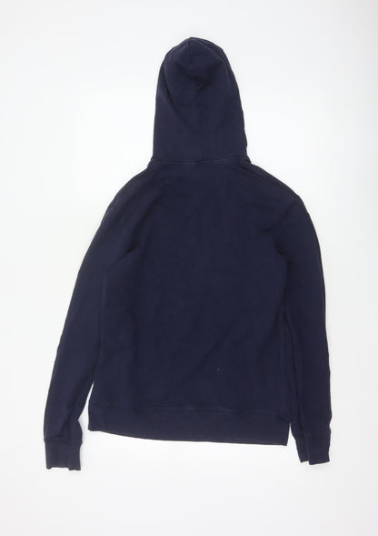 Autograph Men’s Navy Blue Small Pullover Hooded Pocket Hoodie