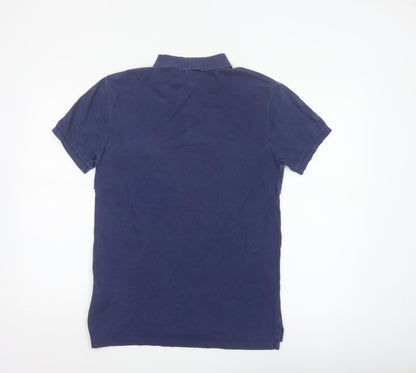 Polo Ralph Lauren Men's Blue S Big Pony No.3 Cotton Polo Shirt