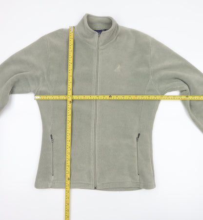 Kangol Women’s Green XL Fleece Full Zip Outdoor Jacket