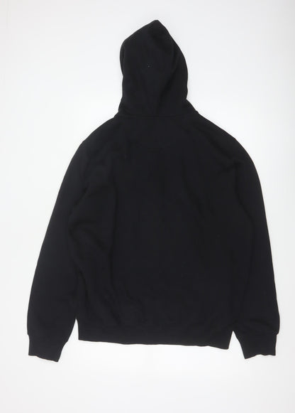 U.S. Polo Assn. Men’s Black L Full Zip Logo Hoodie