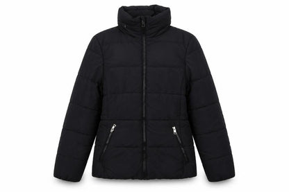 Marks & Spencer Women Black UK 8 Puffer Jacket Quilted Zip