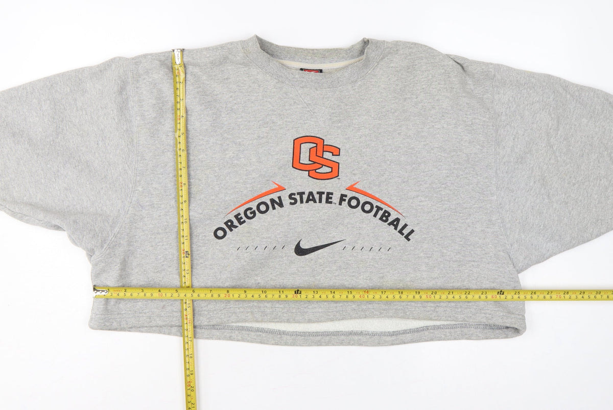 Nike Team Oregon State Women’s Grey L Pullover Football Sweatshirt